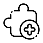 Symbol für optionales Erweiterungsmodul der Paartherapie